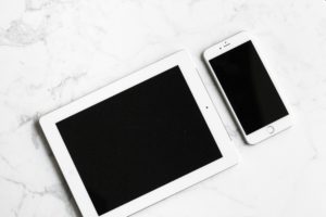 Photo: Tablet and Mobile Phone