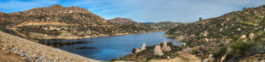 Beautiful Lake Ramona Panorama